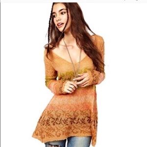 FREE PEOPLE boho sweater